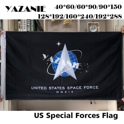 YAZANIE Any Size United States Official Space Force USSF Flags Unveiled at the White House U.S. American USA Flags and Banners