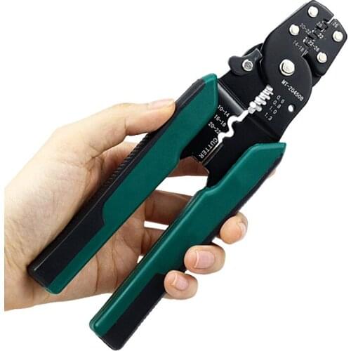 Hand Tools Crimping Pliers Wire Stripper Pliers Wire Cutter Crimper Crimping Tool 0.6-2.6mm Multitool Household Repair Tools
