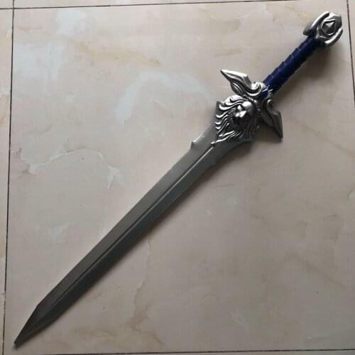 Stormwind King Llane Wrynn US Lion Sword Props Sword Cosplay Costume for Halloween Party Stage