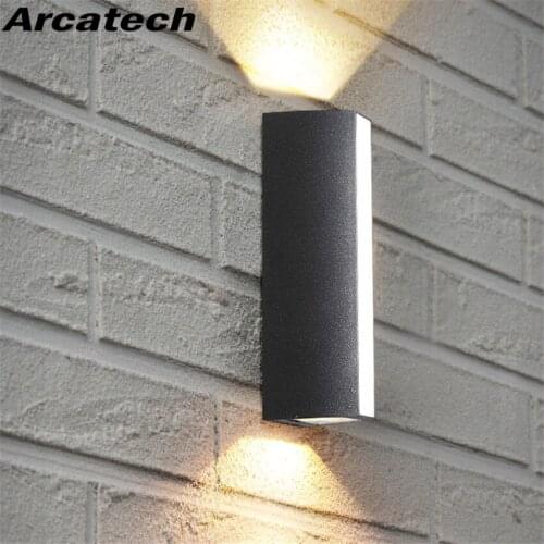 LED Outdoor Wall Lamp Balcony Wall Lamp Aisle Creative Courtyard Modern Minimalist Bedroom Living Room LED Outdoor Light NR-197