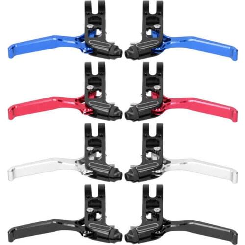 1pair Bicycle Brake Handle Folding Road Moutain Bike Brake Levers Aluminium Alloy Bike Handle Bike Parts For MTB