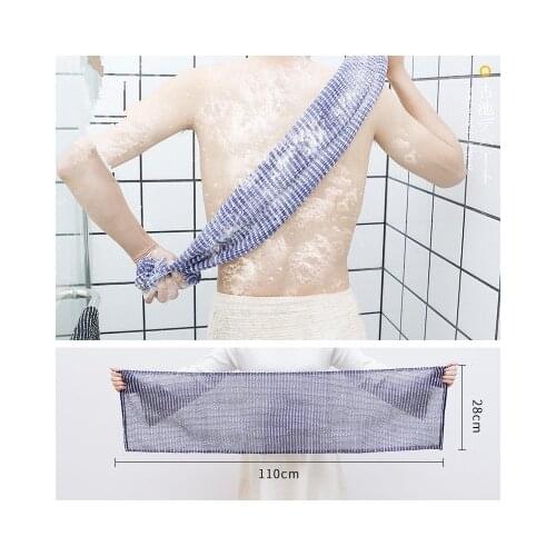 Japan Sponge Body Scrub Brush Rubbing Washcloth Bath Brush Dead Skin Removal Bathing Sponge Wisp for Body Japan Imported Genuine