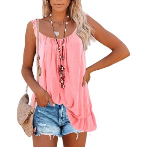 2021 Womens Fashion Tie Dyed Sleeveless Vest Casual Loose Womens Clothing Sexy Tank Summer Camisole Woman Wear Vests
