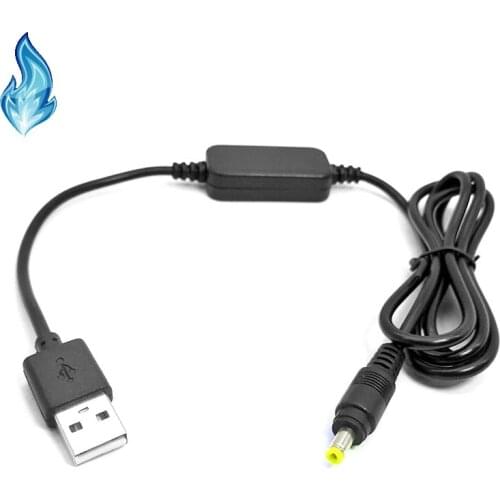 10Sets DC 5V 2A Drive USB Cable Improve Voltage with DC 4.0*1.7mm for DC Coupler DMW DCC3 DCC6 DCC8 DCC9 DCC11 DCC12 DCC15