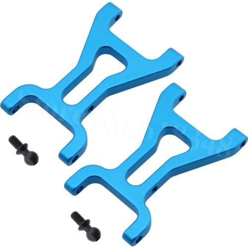 10Pairs/Lot Wltoys A959 A969 A979 Upgrade Parts Aluminium Front Lower Suspension Arm A959-02 Blue For RC 1/18 Car 580019