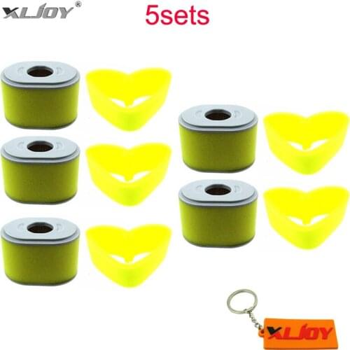 5sets Air Filter For Honda GX140 GX160 GX200 17210-ZE1-822 17210-ZE1-505 17210-ZE1-517 17210-ZE1-507 17218-ZE1-821 17218-ZE1-507