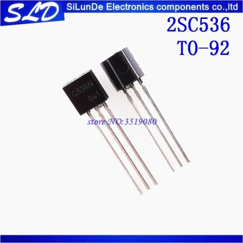 50pcs/lot 2SC536 TO-92 C536 40V 100MA NPN transistor new and original In Stock