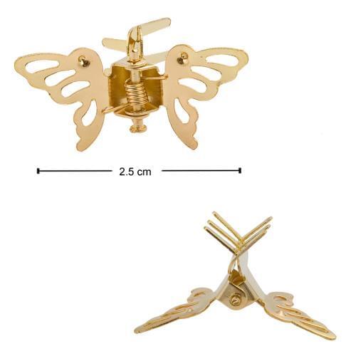 Butterfly Figured Metal Buckle