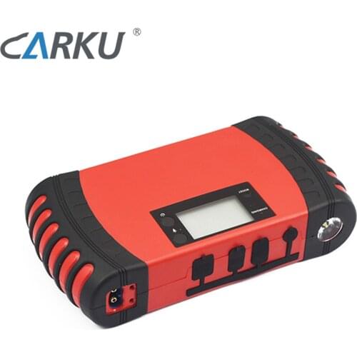 CARKU New arrival 15000mAh epower 12V car powerbank jump starter emergency with air compressor