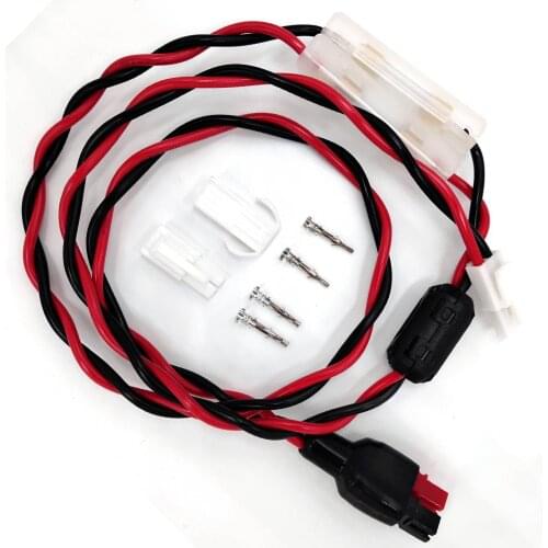Power cord cable 10A fuse for XIEGU G90 X108G Transceiver fits Anderson powepole