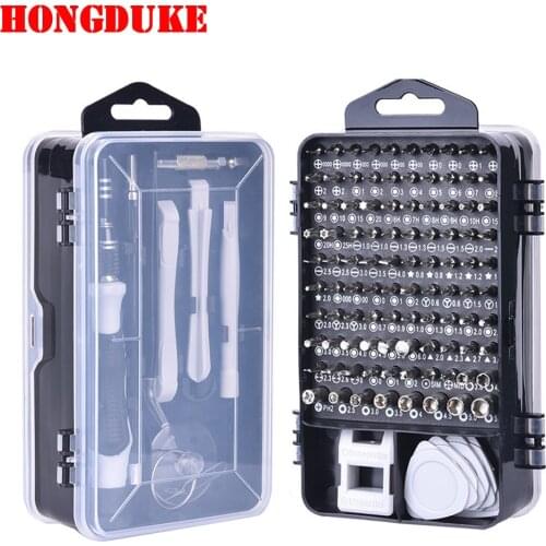 115 in 1 Screwdriver Set of Screw Driver Bit Set Multi-function Precision Phone Computer Repair Device Hand Tools Torx Hex