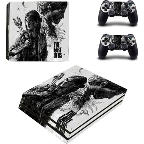 The Last of Us PS4 Pro Stickers Play station 4 Skin Sticker Decals Cover For PlayStation 4 PS4 Pro Console & Controller Skins