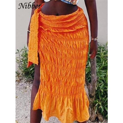 NIBBER Women's Pleated Skirts