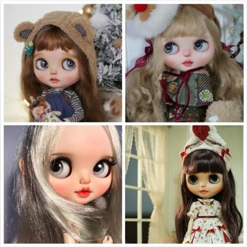 New arrive Nude doll customization doll DIY joint body blyth doll For Girls 2020