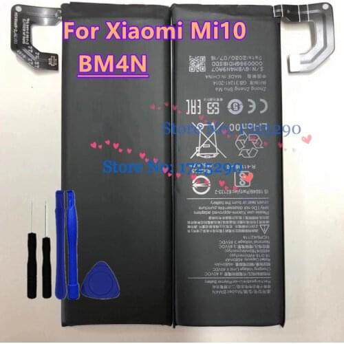 New High Quality BM4N BM4M Battery For Xiaomi Mi 10 Mi10 Pro M10 Mi10pro 5G Battery + Tools