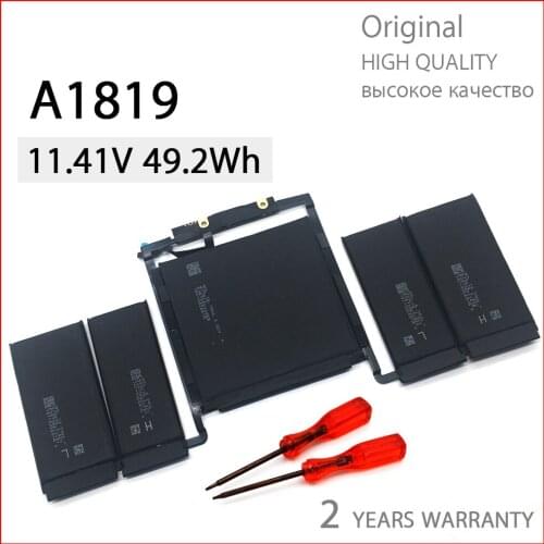 Genuine new A1819 Battery for Apple MacBook Pro 13'' Touch Bar A1706 Late 2016 Mid 2017 EMC 3071 EMC 3163 MLH12LL/A MPXV2LL/A