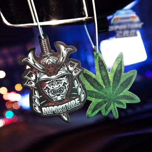 1pc Personality Cartoon Truck Hanging Car Air Freshener Paper Sexy Girl Car Perfume Lasting Fragrance Car Ornaments Interior