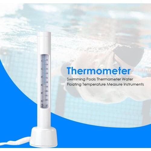 Portable Swimming Pool Floating Thermometer Bathtub Spa Hot Tub Fish Ponds Temperature Measuring Meter