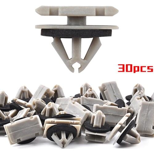 Rocker Molding 30PCS Fender Flare Clips for 14-18 Jeep (Grand) Cherokee Compass Chrysler 200 68172491AA 68271803AA 68395627AA