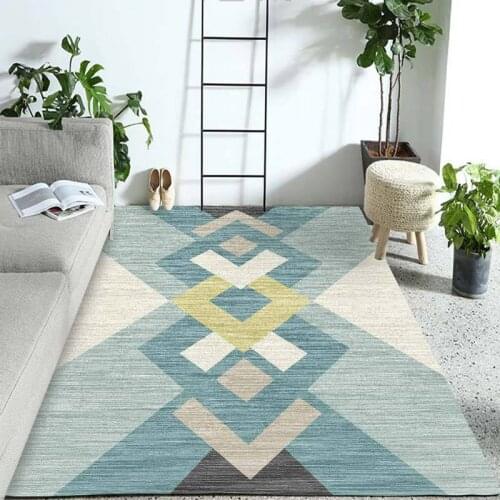 Nordic Geometric Carpets For Living Room Bedroom Area Rug Modern Simple Home Study Room Decor Carpet Sofa Coffee Table Floor Mat