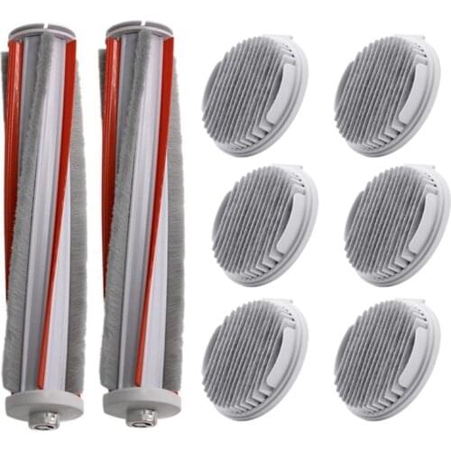 Hepa Filter Main Rolling Mite Removal Brush Replacement for Xiaomi Roidmi F8 Handheld Wireless Vacuum Cleaner Kits