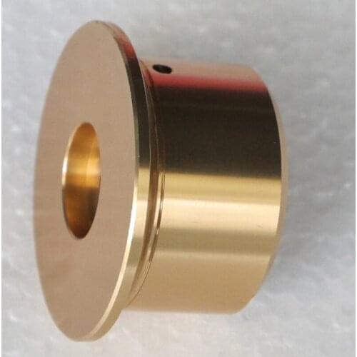 Gold Diameter 50 mm Height 27 mm Straw hat type All aluminum volume knob Potentiometer knob
