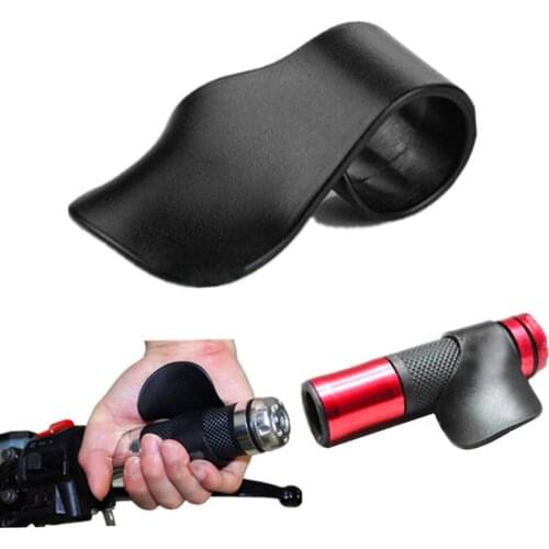Universal Motorcycle Brake Throttle Assist Wrist Rest Cruise Control Hand Bar Grip for Motorcycle Racing Street Off-Road Bikes