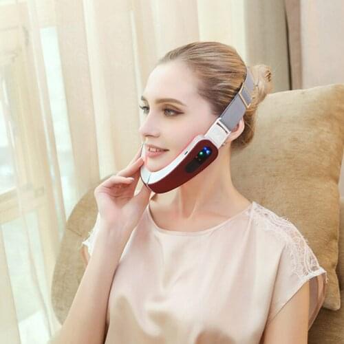 Face-lift Beauty Infrared Hot Compress V-Shape Slimming Facial Massager Facial Lifting Device V-Face Care