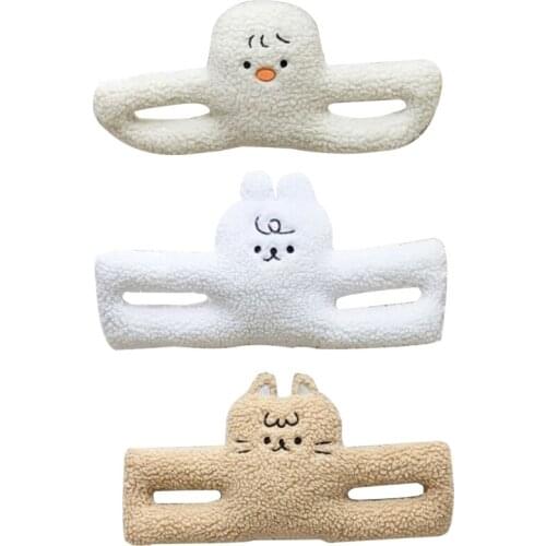 Safety Cartoon Animal Door Stop Plush Doll Door Clip Guard Children Kids Security Hand Finger Protector H055