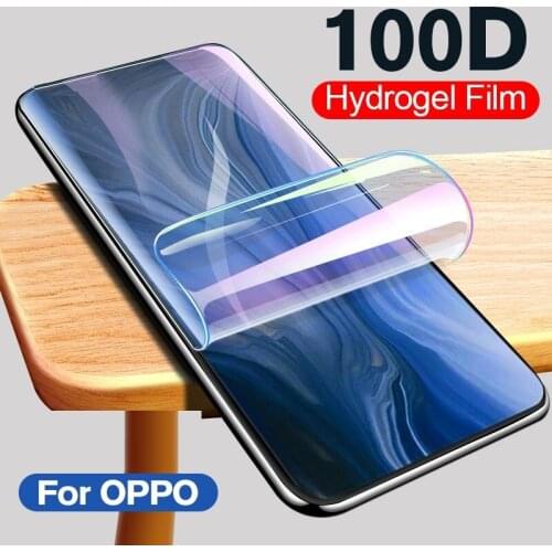 HD Screen Protective Film for Oppo A92 A92S A72 A52 A12 Hydrogel Film for Oppo F15 A31 A12e Ace2 Film No Glass
