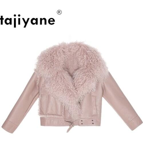 Tajiyane Winter Coats Women 2020 Real Sheepskin Jacket Women Wool Fur Coat Woman Clothes High Quality Mujeres Abrigos TN1375