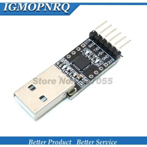 6Pin CP2102 USB 2.0 to TTL UART Module Serial Converter STC Replace FT232 Adapter Module