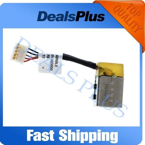 1PCS New DC Power Jack Connector Socket For Dell Inspiron 15 7000 7547 7548 01H8X3 DD0AM6AD00