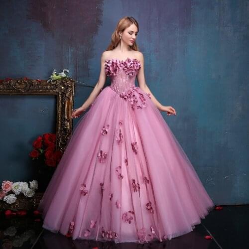 100%real flower fairy beading floral vine ball gown medieval dress princess Renaissance Gown queen Victoria dress /Belle Ball