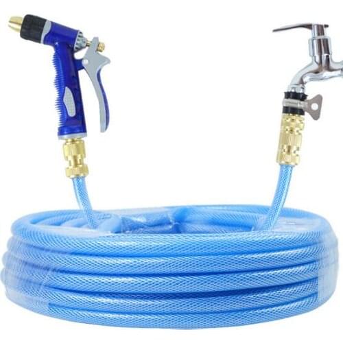 50M High quality Explosion-proof Washing Car hose Garden water pipe with High-Pressure Water Gun