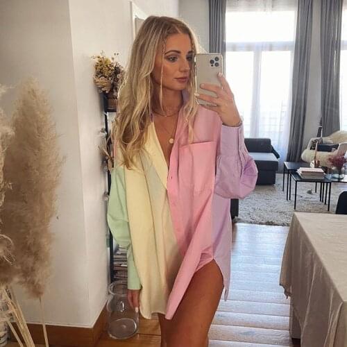 COKAGO Women's Oversized Shirts