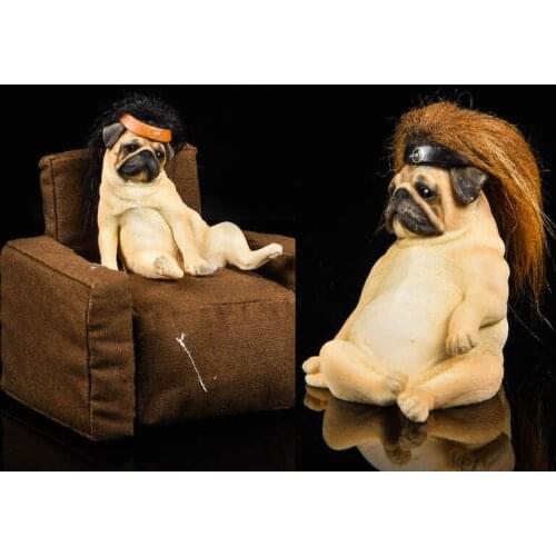 JXK Studio JxK025A/B 1/6 Scale Decadent pug with sofa