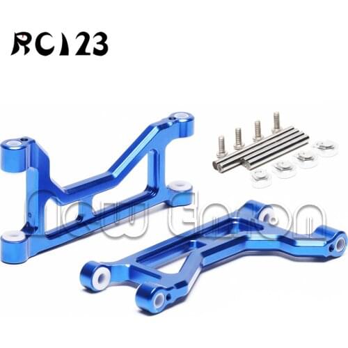 Left/Right Suspension arms with screw pin set upper #8929 Aluminum Alloy , Front / Rear for 1/10 Traxxas Maxx 89076-4