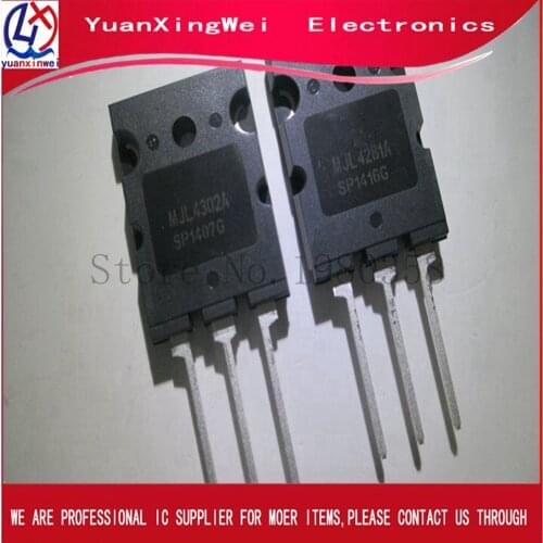 MJL4302A MJL4302 1pcs+1pcs MJL4281A MJL4281 TO-3PL