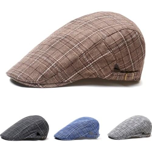 Mens Summer Gatsby Ivy Hat Golf Driving Sun Cap Flat Beret Cabbie Driver Newsboy