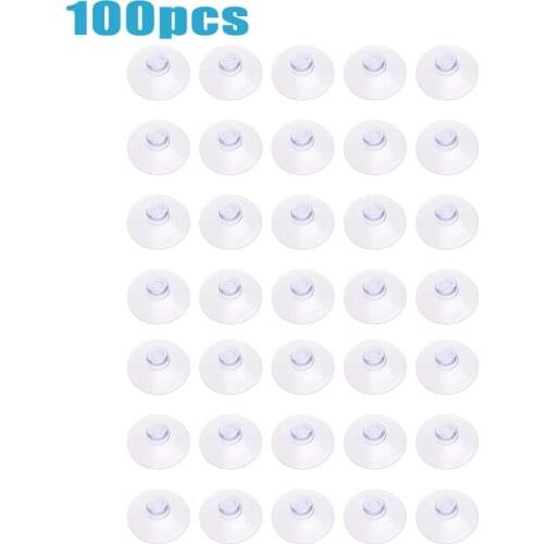 Clear plastic Sucker Suction Cups Transparent 40mm/30mm Mushroom Head Suckers Cup