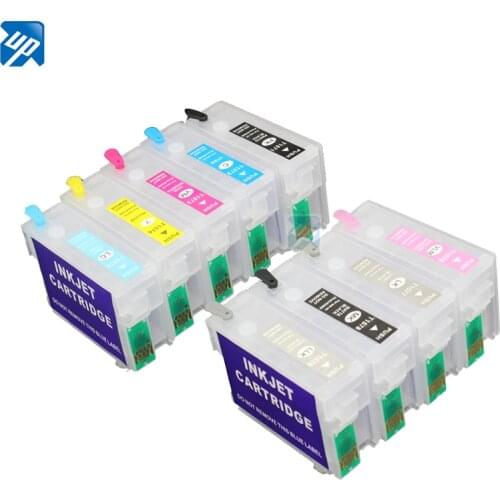 R3000 New empty Refillable ink cartridges for Epson R3000 with ARC chips T1571 T1572 T1573 T1574 T1575 T1576 T1577 T1578 T1579