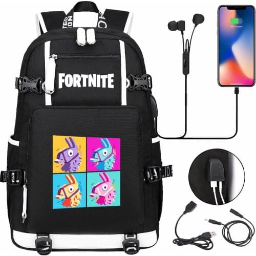 Fortnite Backpacks Large Capacity Men Women Backpack Oxford Laptop Backpack Waterproof School Shoulder Bags Male Mochilas