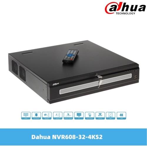 Dahua 32 Channel 2U 8HDDs Ultra Series Network Video Recorder 1080P No Poe Port IP DVR EStata NVR608-32-4KS2