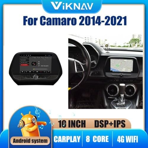 Android System For Chevrolet Camaro 2014-2021 Touch screen Car GPS Navigation Stereo Head Unit Multimedia Player Auto Radio
