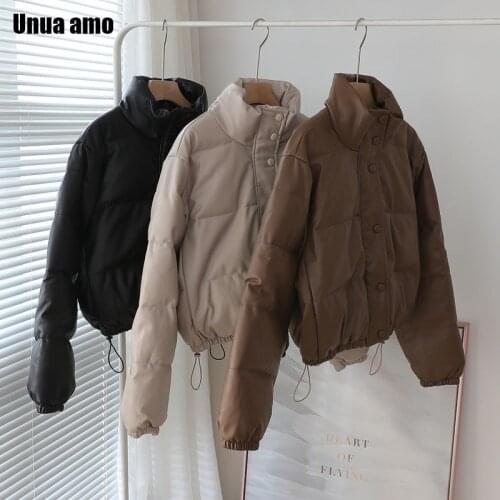 Женские кожаные пуховики Unua amo China At AliExpress