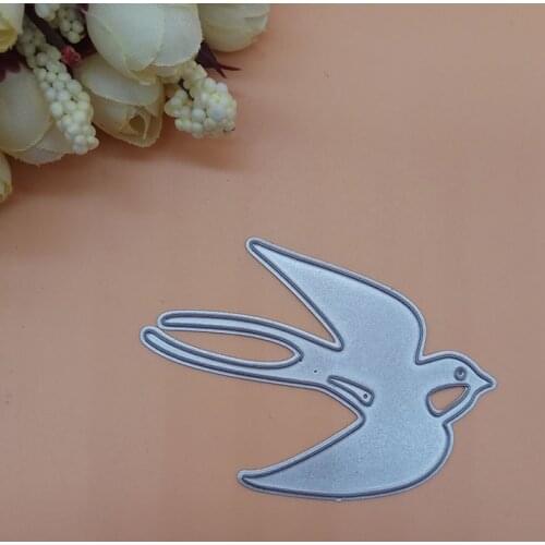 Spring Bird Swallow Fly New Cutting Dies Scrapbooking Dies Metal Embossing Stamps and die for Card Making DIY