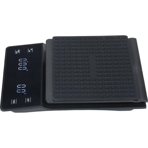 0.3g~3000g High Precision Digital Scale with Waterproof Surface Electronic Scale LED Display with Backlight Kitchen Scale