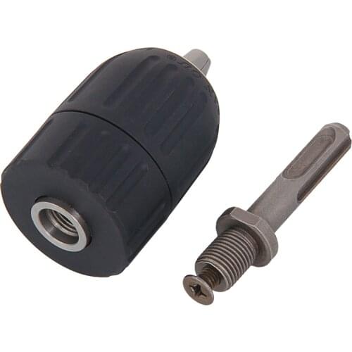 Precision 13MM Professional Keyless Drill Chuck with SDS Adaptor Hardware Tool Part Drill Chuck for 700W Above Impact Drill