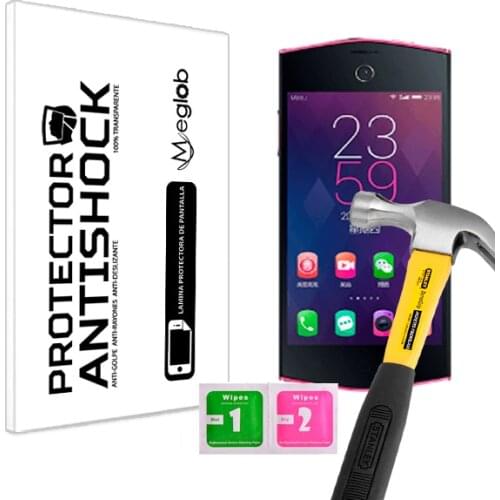 Protector de Pantalla Anti-Shock Anti-Golpe Anti-arañazos Compatible con Meitu M4